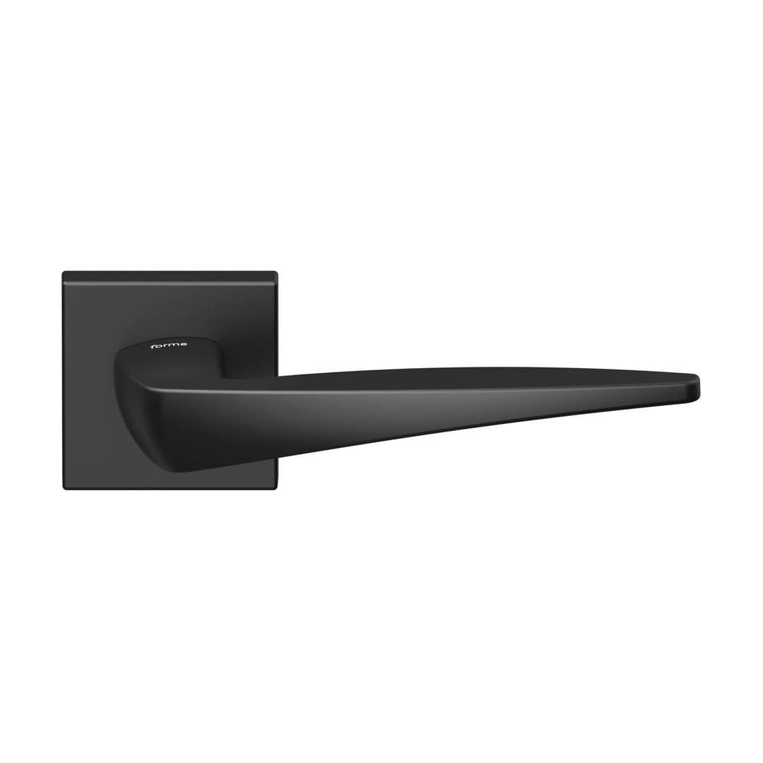 Forme Foglia – Πόμολο Πόρτας Ροζέτα – Square rosette Fixa – Matt Black (A272-RFXQ0-N52)