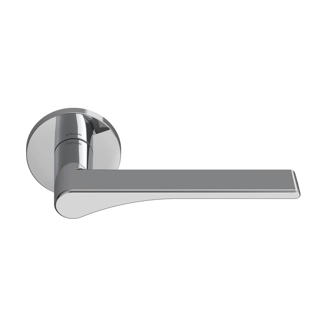 Forme Eos – Πόμολο Πόρτας Ροζέτα – Round rosette Fixa – Polished Chrome (A294-RFXT0-C01)