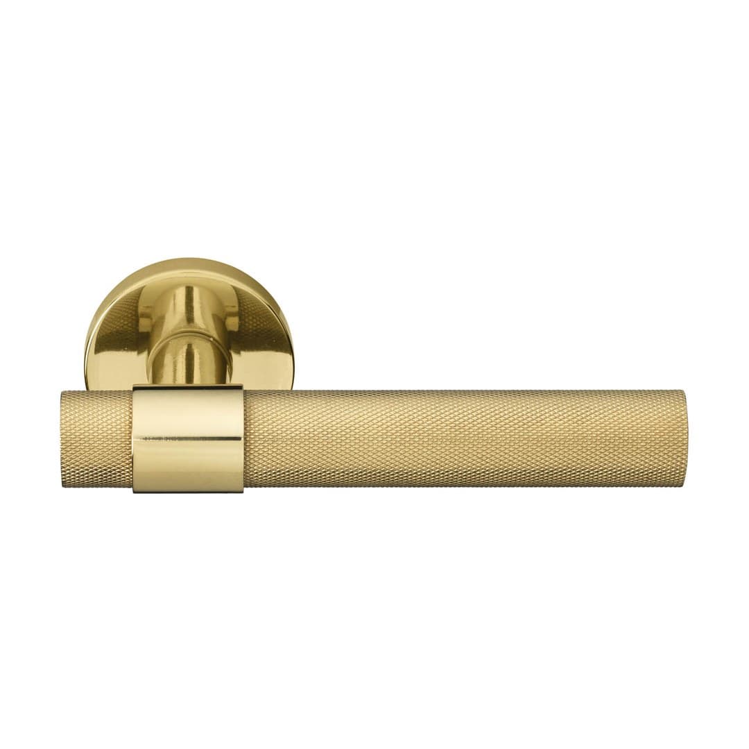 Forme Alya – Πόμολο Πόρτας Ροζέτα – Round rosette Fixa – Polished Brass (A334-RFXT0-L01)