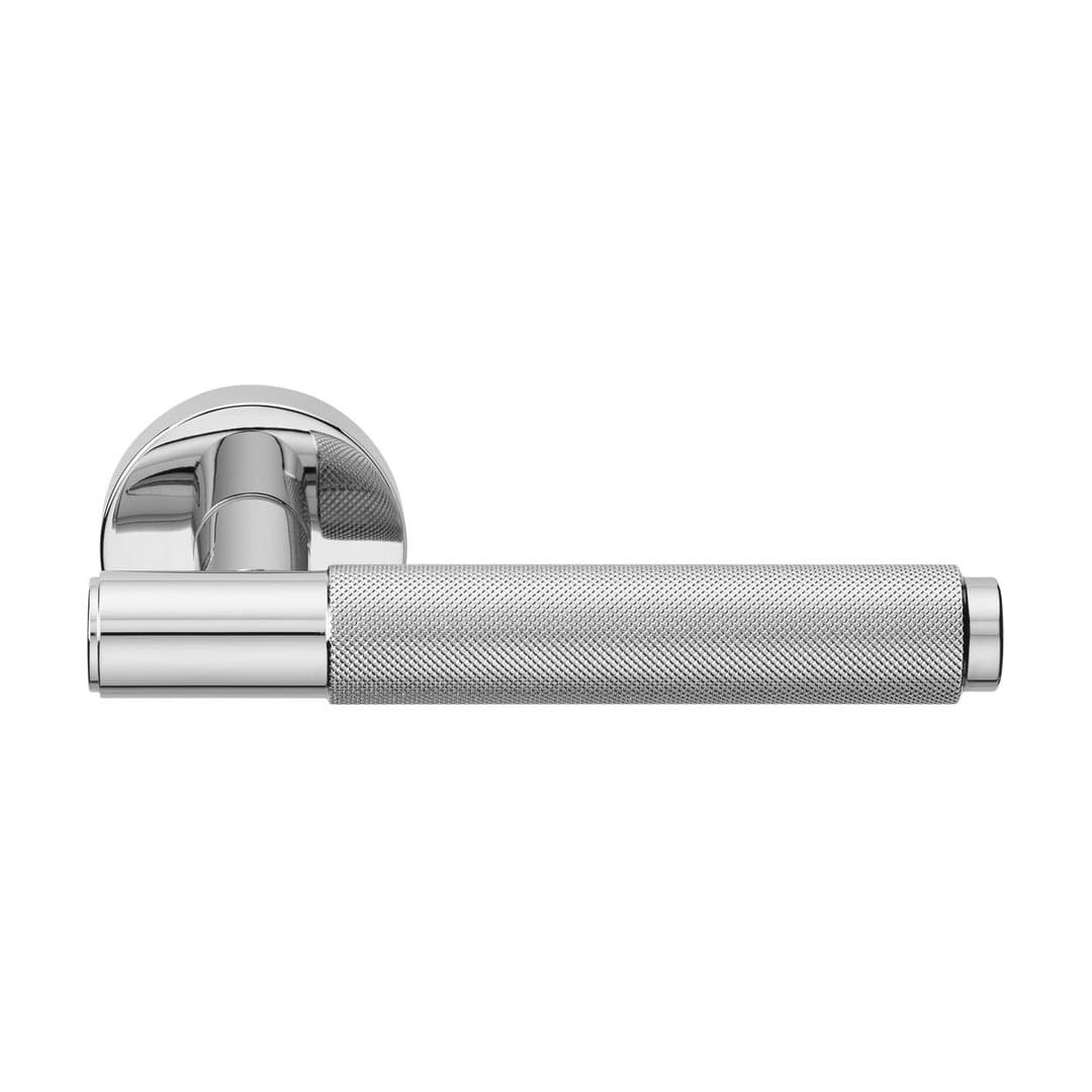 Forme City – Πόμολο Πόρτας Ροζέτα – Round rosette Fixa – Polished Chrome (A335-RFXT0-C01)