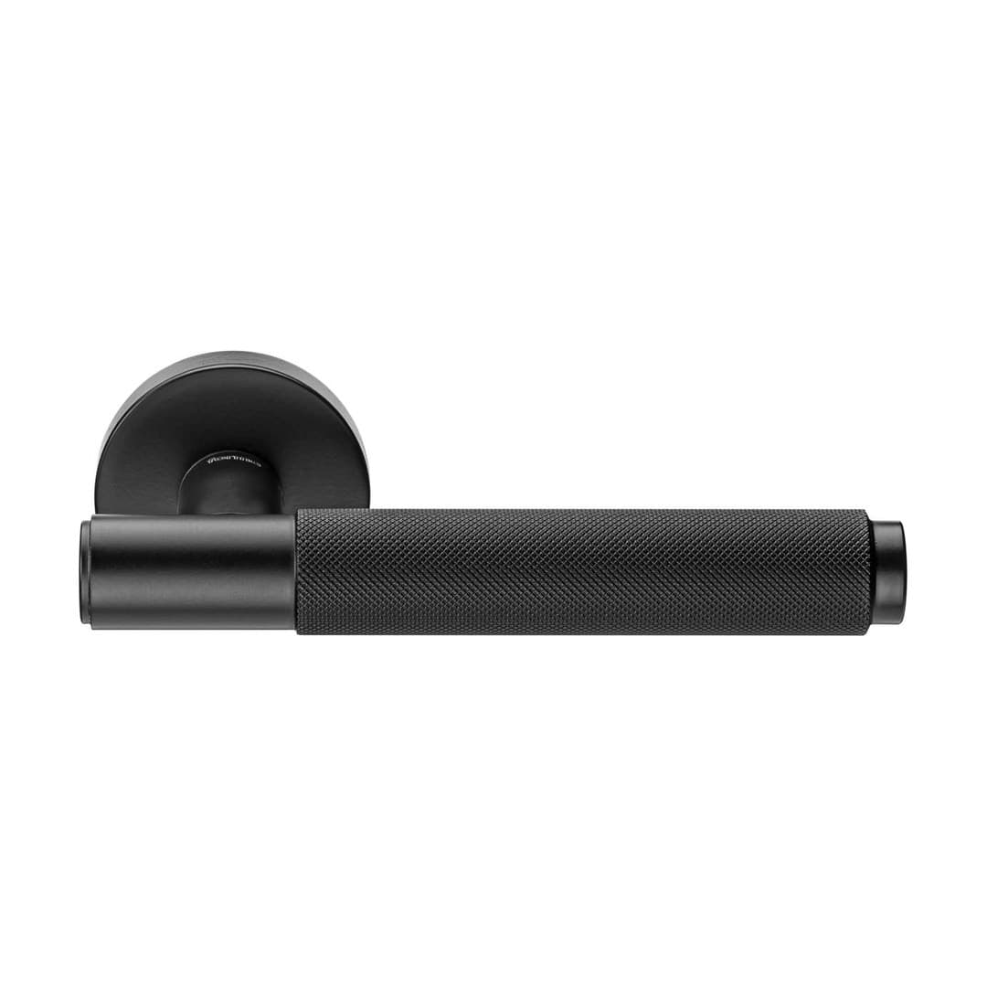 Forme City – Πόμολο Πόρτας Ροζέτα – Round rosette Fixa – Matt Black (A335-RFXT0-N52)