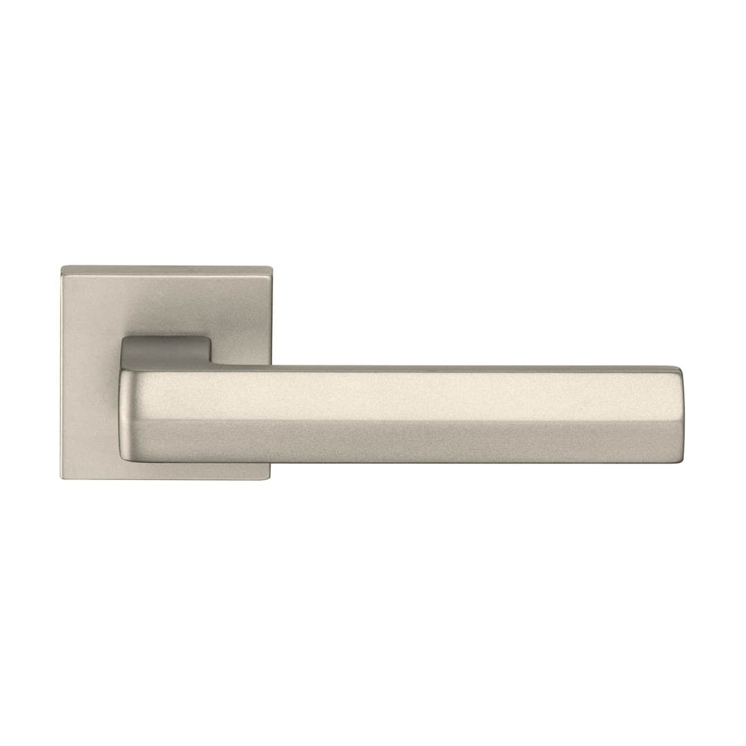 Forme Idea – Πόμολο Πόρτας Ροζέτα – Square rosette Fixa – Pearl Nickel (A338-RFXQ0-N16)