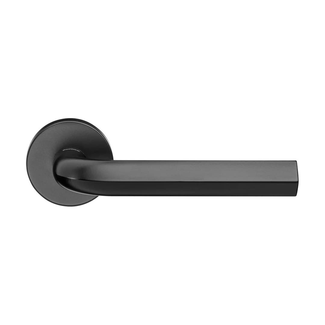 Forme Soho – Πόμολο Πόρτας Ροζέτα – Round rosette Fixa – Matt Black (A340-RFXT0-N52)