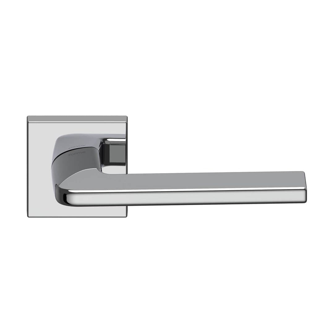 Forme Pavia – Πόμολο Πόρτας Ροζέτα – Square rosette Fixa – Polished Chrome (A406-RFXQ0-C01)