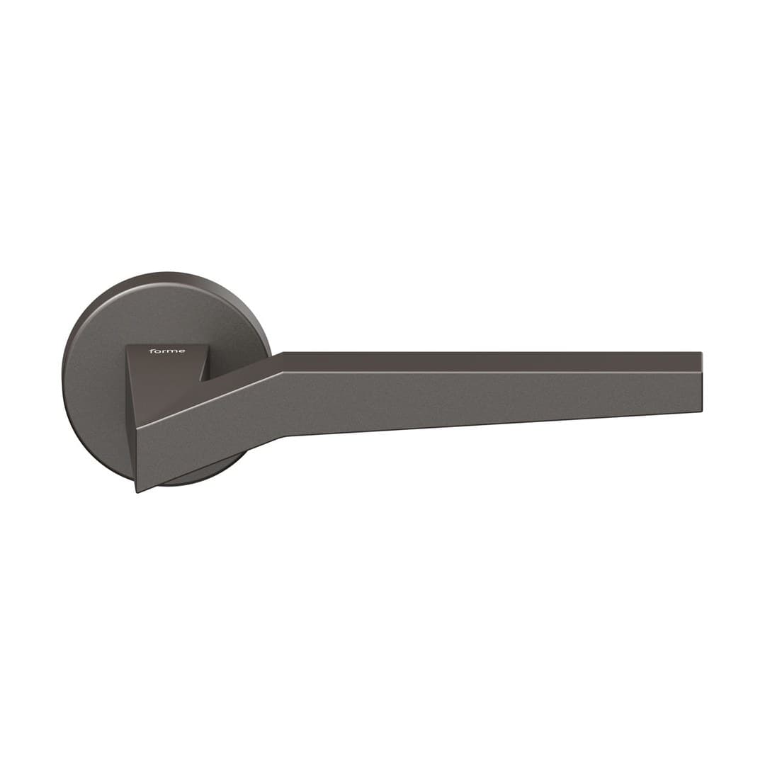 Forme Genova – Πόμολο Πόρτας Ροζέτα – Round rosette Fixa – Pearl Bronze (A410-RFXT0-B11)
