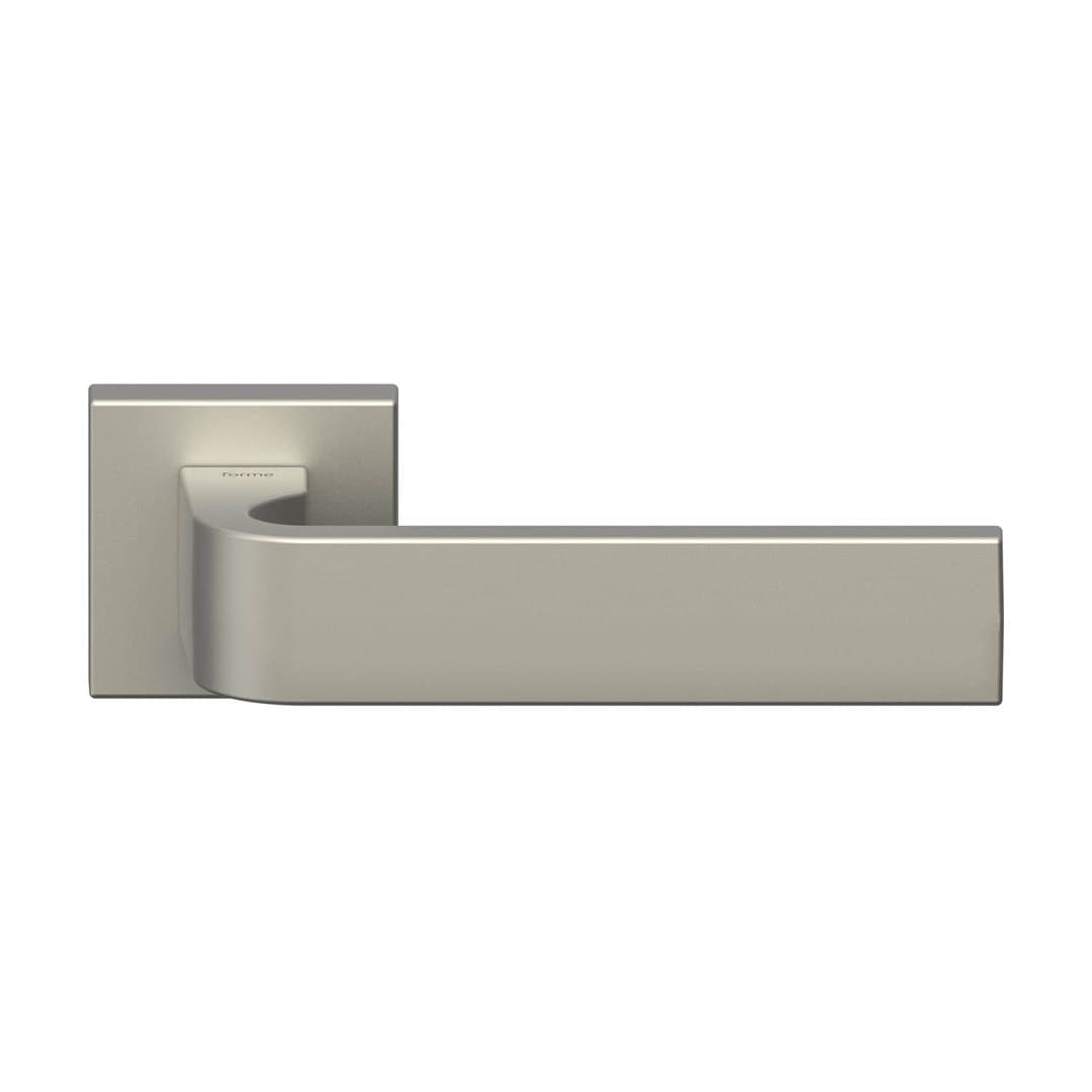 Forme Monza – Πόμολο Πόρτας Ροζέτα – Square rosette Fixa – Pearl Nickel (A413-RFXQ0-N16)