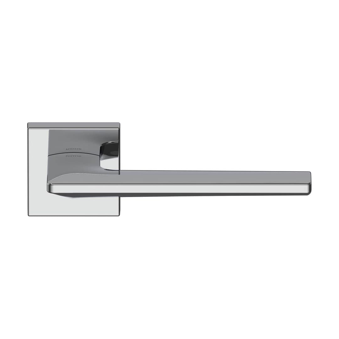 Forme Boston – Πόμολο Πόρτας Ροζέτα – Square rosette Fixa – Polished Chrome (A422-RFXQ0-C01)
