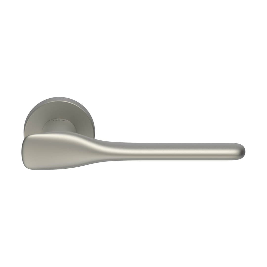 Forme Galaxy – Πόμολο Πόρτας Ροζέτα – Round rosette Fixa – Pearl Nickel (A495-RFXT0-N16)