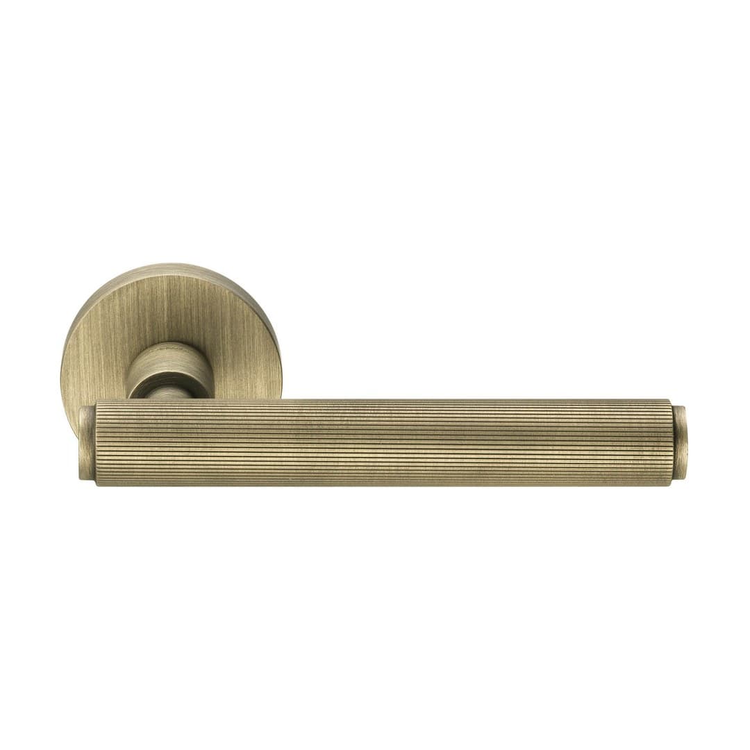 Forme Luck – Πόμολο Πόρτας Ροζέτα – Round rosette Fixa – Scratched Bronze (A497-RFXT0-B03)