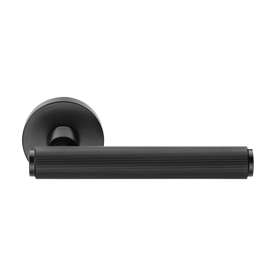Forme Luck – Πόμολο Πόρτας Ροζέτα – Round rosette Fixa – Matt Black (A497-RFXT0-N52)
