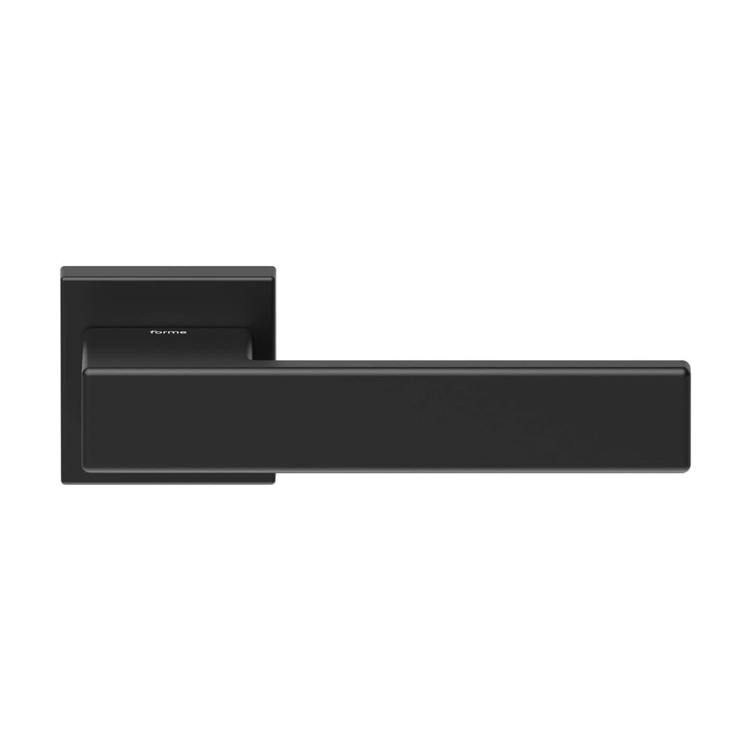 Forme Leeds – Πόμολο Πόρτας Ροζέτα – Square rosette Fixa – Matt Black (A514-RFXQ0-N52)