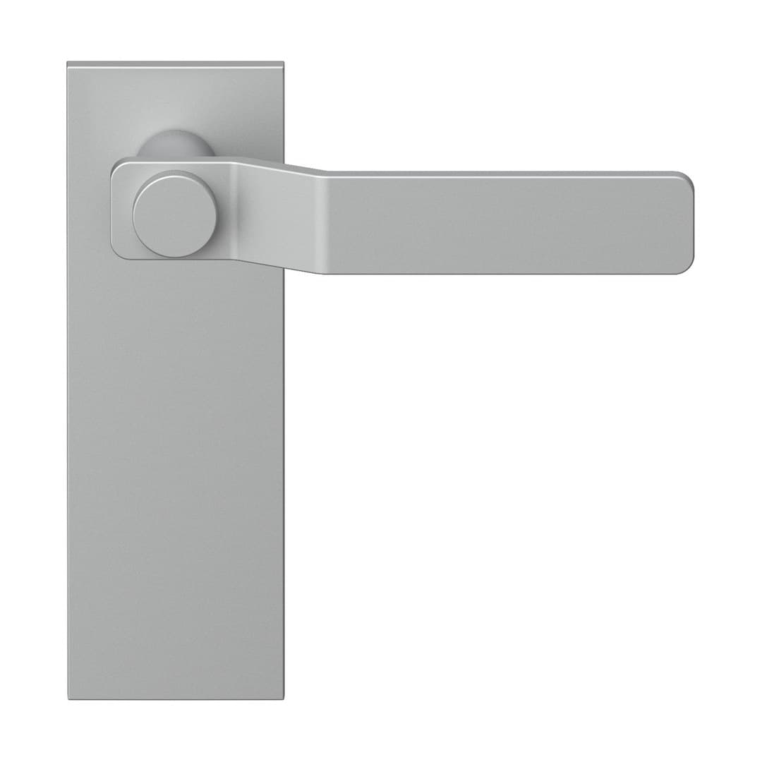 Forme Gas Groove – Πόμολο Πόρτας Πλάκα – Short Q plate – Pearl Chrome (A536-PSQ-C06)