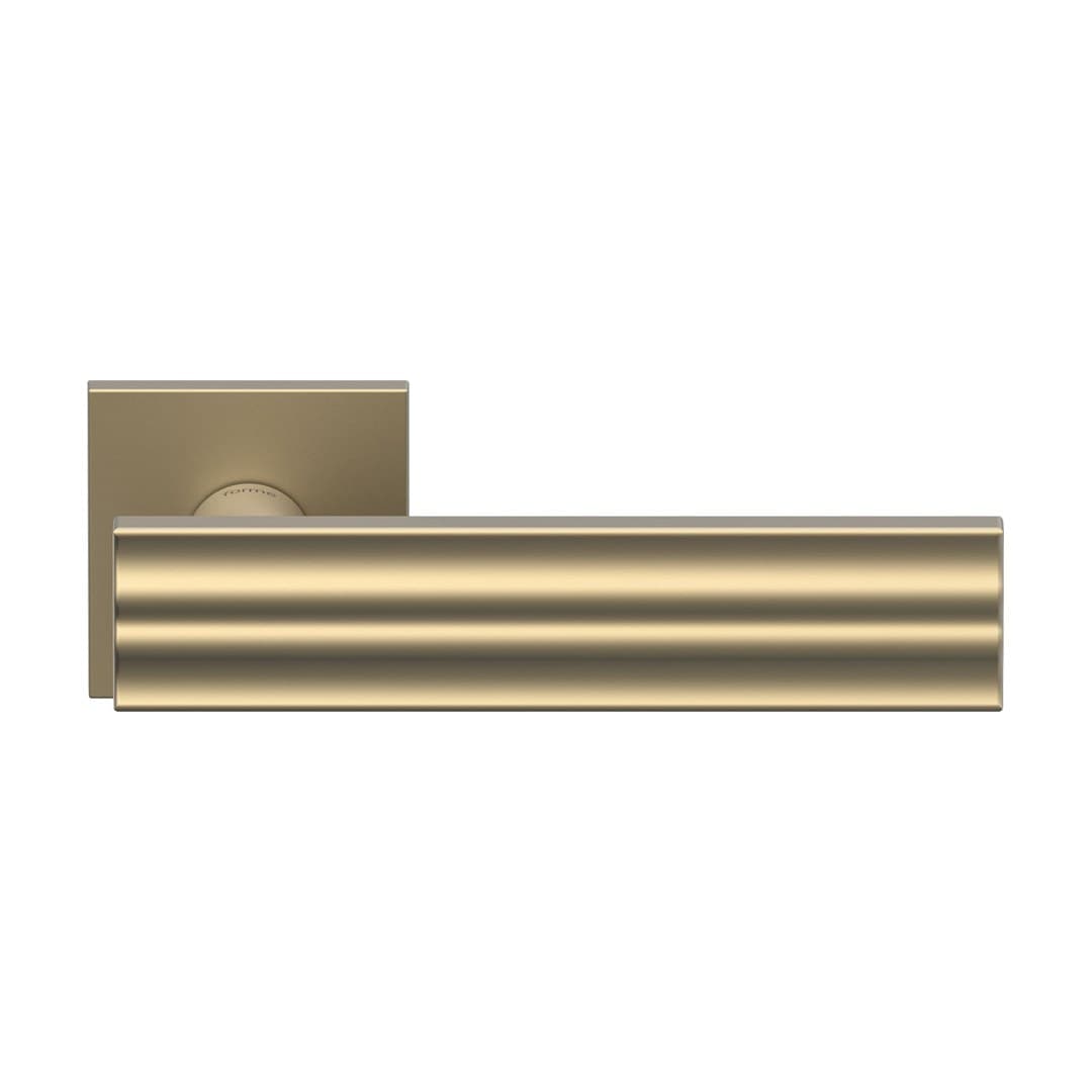 Forme Andromeda – Πόμολο Πόρτας Ροζέτα – Square rosette Slim – Brassed Satin Matt (A538-RSXQ0-S02)