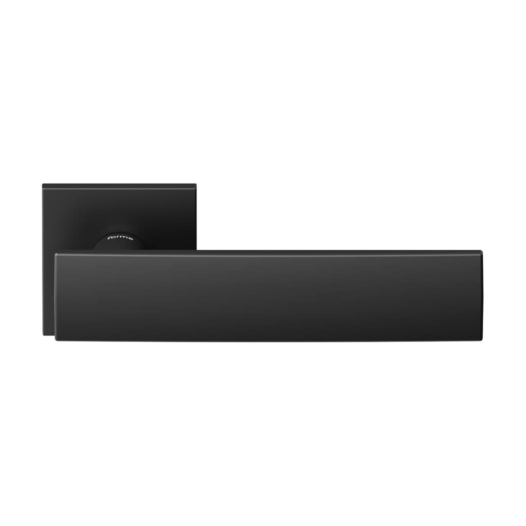 Forme Corona – Πόμολο Πόρτας Ροζέτα – Square rosette Slim – Matt Black (A539-RSXQ0-N52)