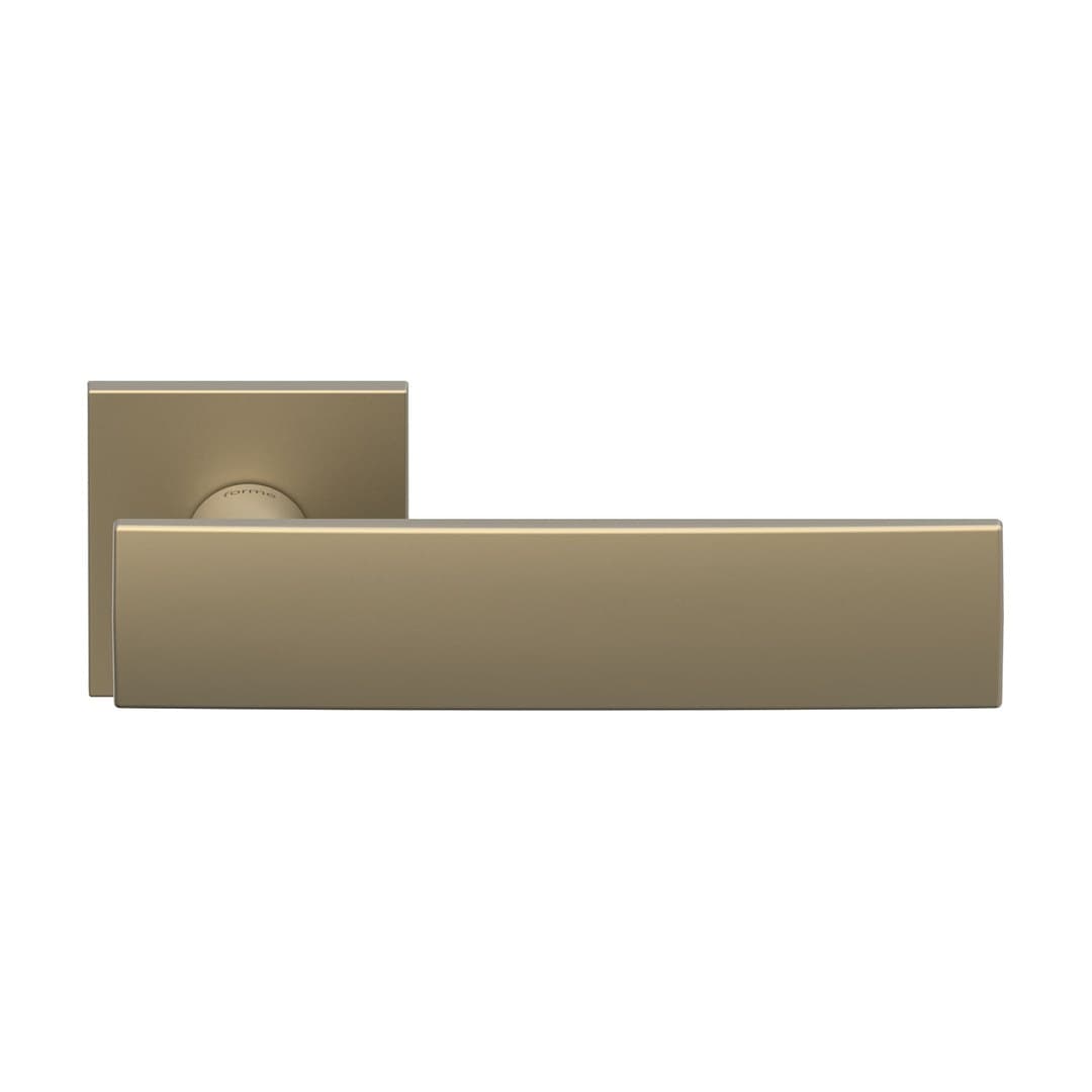 Forme Corona – Πόμολο Πόρτας Ροζέτα – Square rosette Slim – Brassed Satin Matt (A539-RSXQ0-S02)