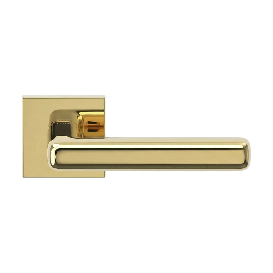 Forme Newnormal – Πόμολο Πόρτας Ροζέτα – Square rosette Fixa – Gold PVD (A542-RFXQ0-P01)