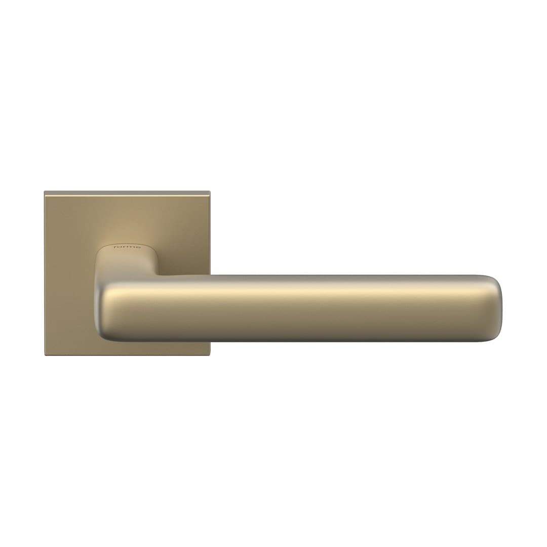 Forme Newnormal – Πόμολο Πόρτας Ροζέτα – Square rosette Fixa – Brassed Satin Matt (A542-RFXQ0-S02)