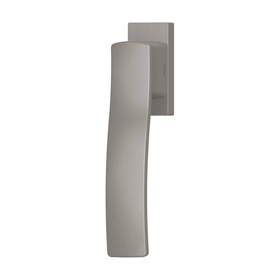 Forme Vanessa – Πόμολο Παραθύρου – Rectangular rosette – Satin Nickel (D201-RRD-N02)