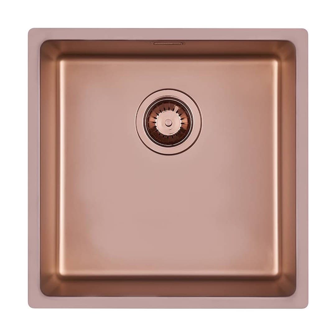 Foster Smokey – Νεροχύτης 1 Γούρνας – Υποκαθήμενος 440×440 mm – Copper (Fumé) (1156 858)