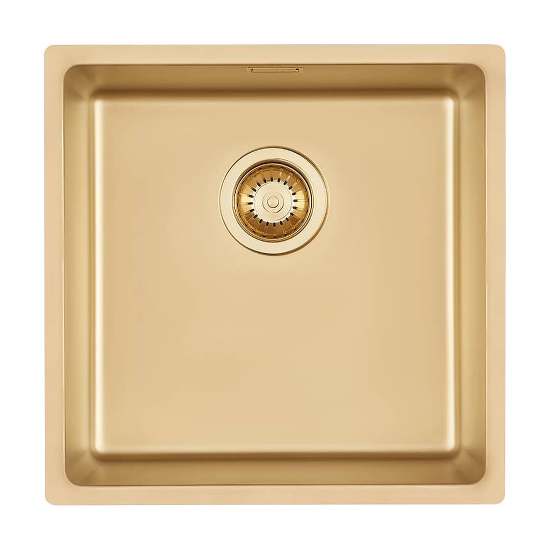 Foster Smokey – Νεροχύτης 1 Γούρνας – Υποκαθήμενος 440×440 mm – Gold (Fumé) (1156 859)