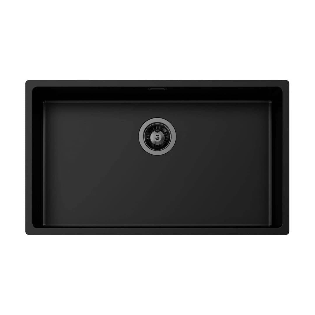 Foster KE – Νεροχύτης 1 Γούρνας – Υποκαθήμενος 750×440 mm – Black (Fumé) (1157 853)