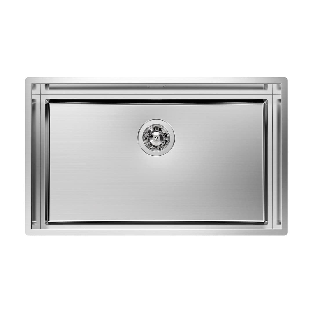 Foster Quadra EVO – Νεροχύτης 1 Γούρνας – Υποκαθήμενος 780×470 mm – Stainless steel (Brushed in line) (1257 850)