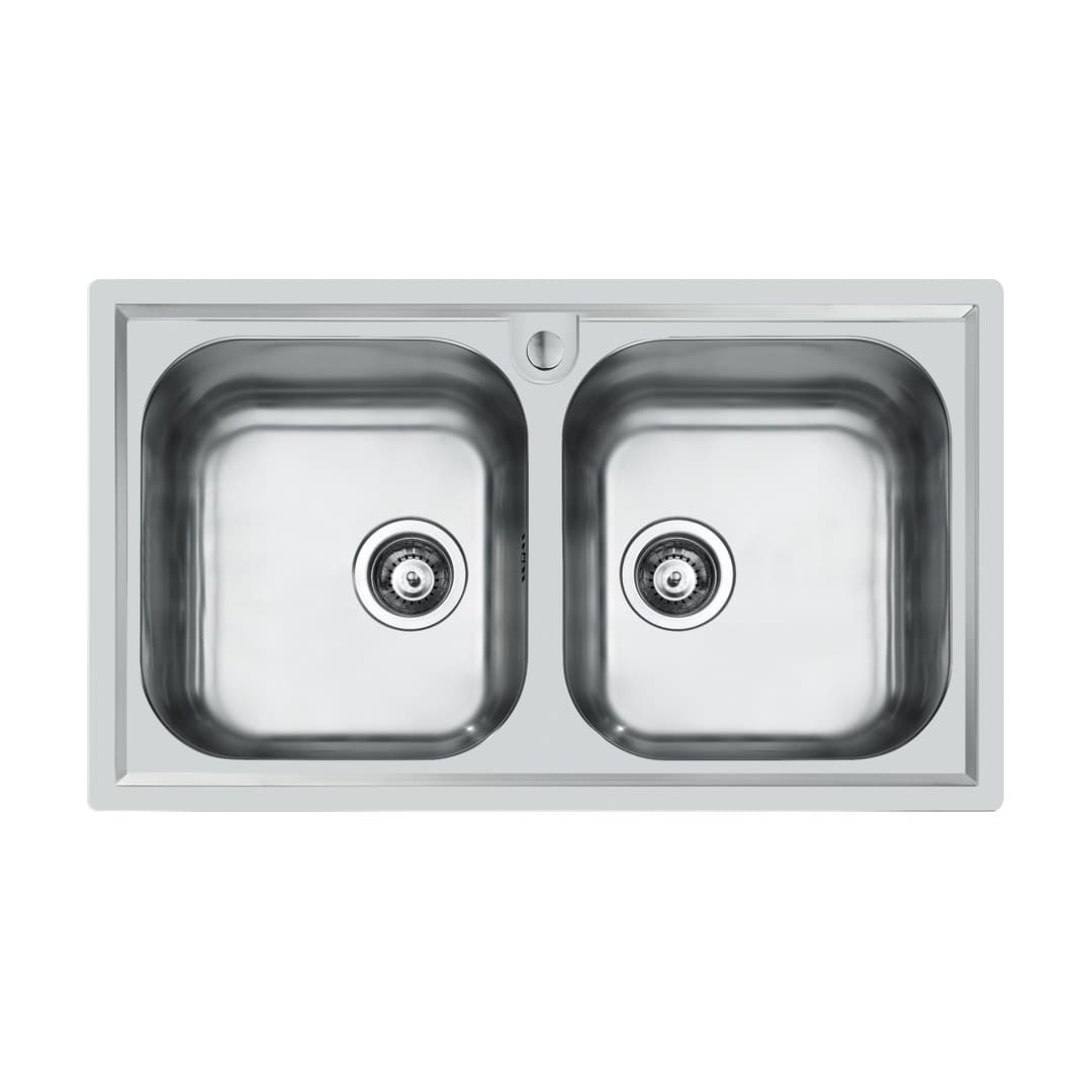 Foster FM Marine – Νεροχύτης 2 Γουρνών – Stainless steel (Foster brushed) (1974 960)