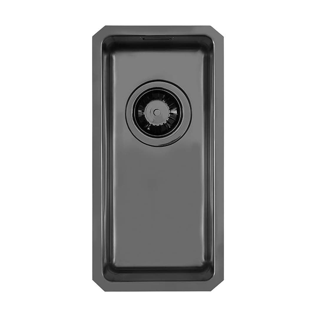 Foster KE – Νεροχύτης 1 Γούρνας – Υποκαθήμενος 222×442 mm – Gun Metal (Foster brushed) (2151 856)