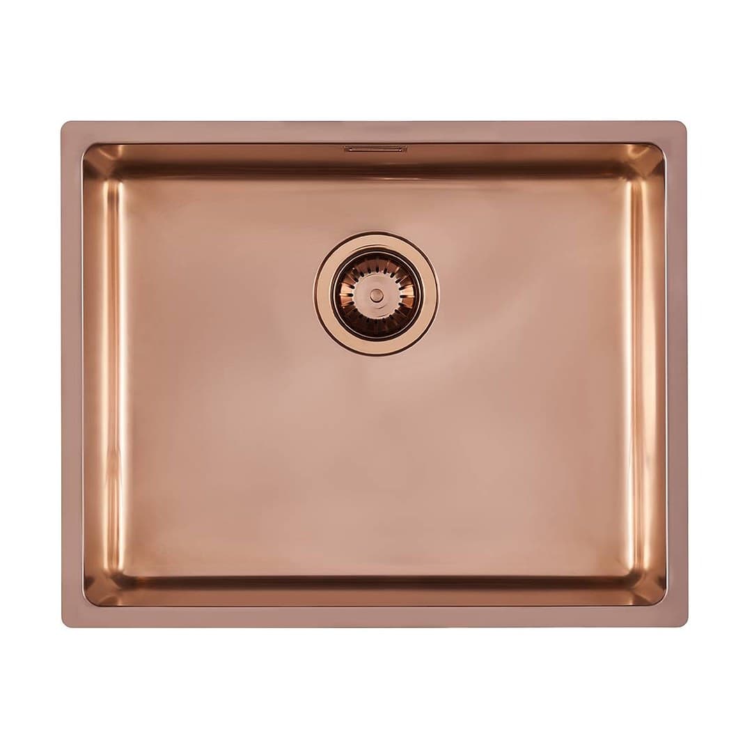 Foster KE – Νεροχύτης 1 Γούρνας – Υποκαθήμενος 540×440 mm – Copper (Foster brushed) (2155 858)