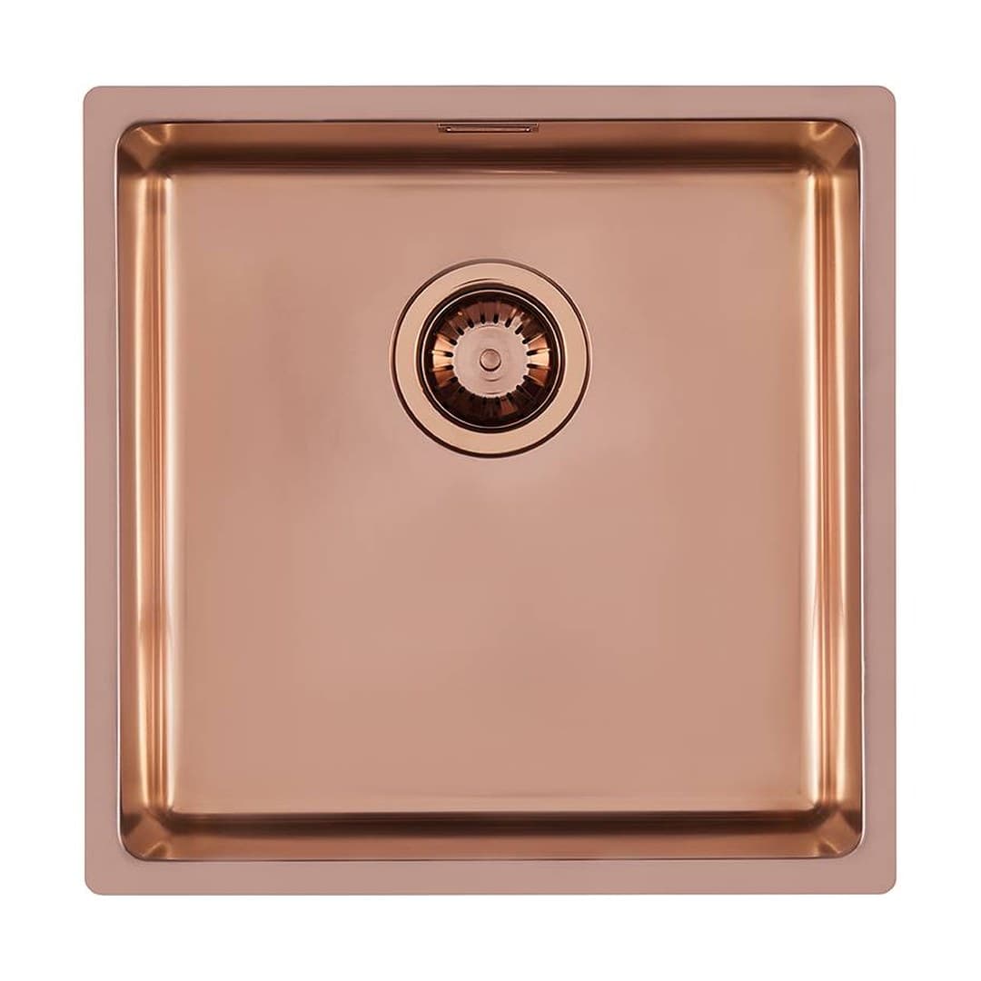 Foster KE – Νεροχύτης 1 Γούρνας – Υποκαθήμενος 440×440 mm – Copper (Foster brushed) (2156 858)