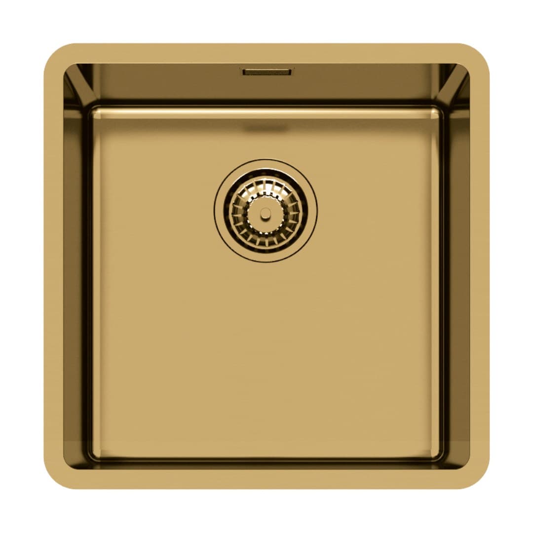 Foster KE – Νεροχύτης 1 Γούρνας – Υποκαθήμενος 440×440 mm – Gold (Vintage) (2156 889)