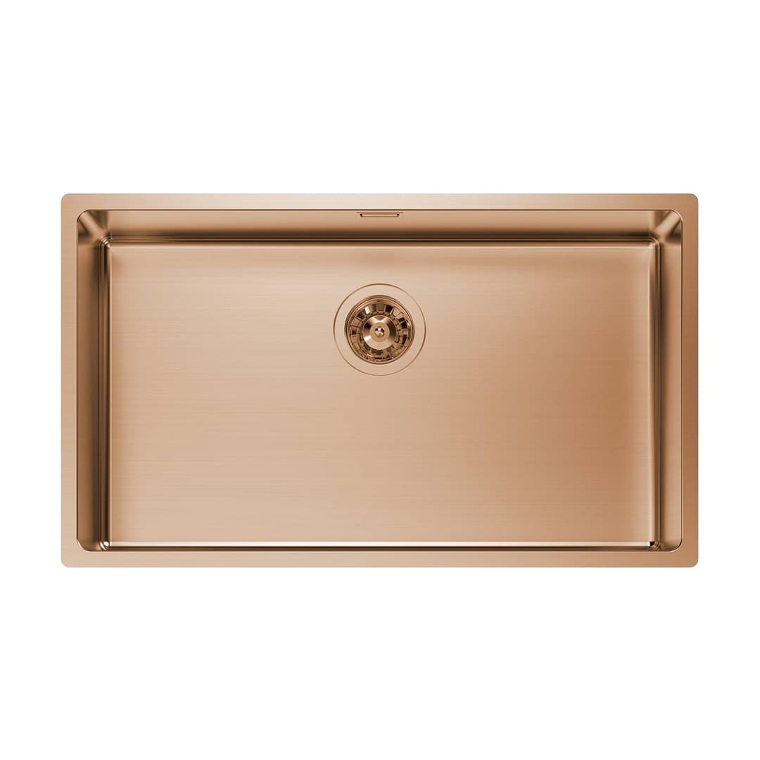 Foster KE – Νεροχύτης 1 Γούρνας – Υποκαθήμενος 750×440 mm – Brandy (Foster brushed) (2157 855)