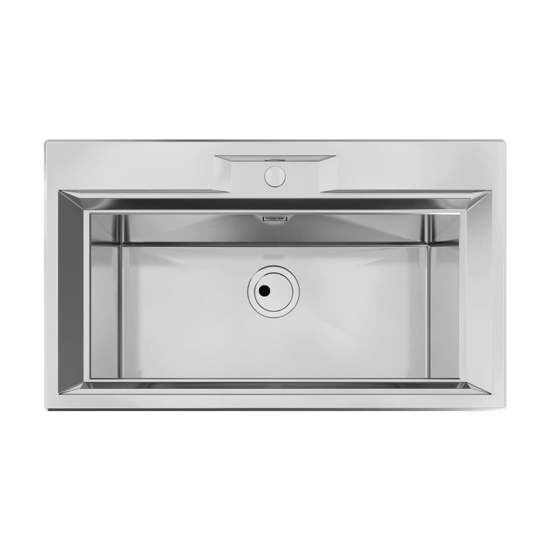 Foster FL – Νεροχύτης 1 Γούρνας – Stainless steel (Foster brushed) (2975 060)