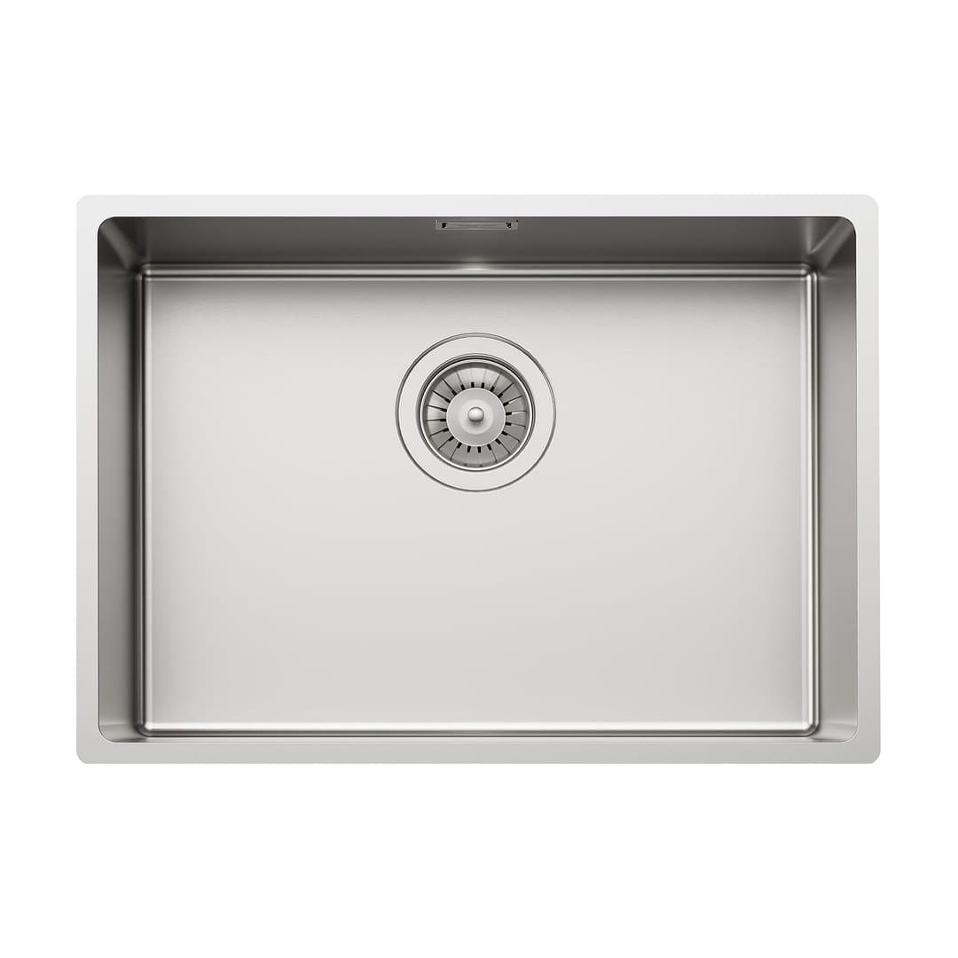 Foster Serie 35 – Νεροχύτης 1 Γούρνας – Υποκαθήμενος 530×380 mm – Stainless steel (Foster brushed) (3135 850)