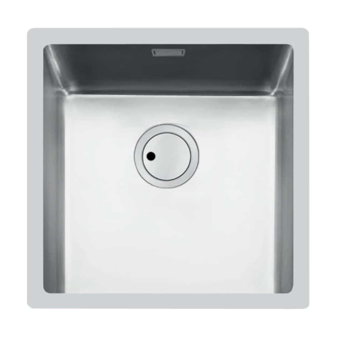 Foster S4001 – Νεροχύτης 1 Γούρνας – Υποκαθήμενος 440×440 mm – Stainless steel (Brushed in line) (3356 850)