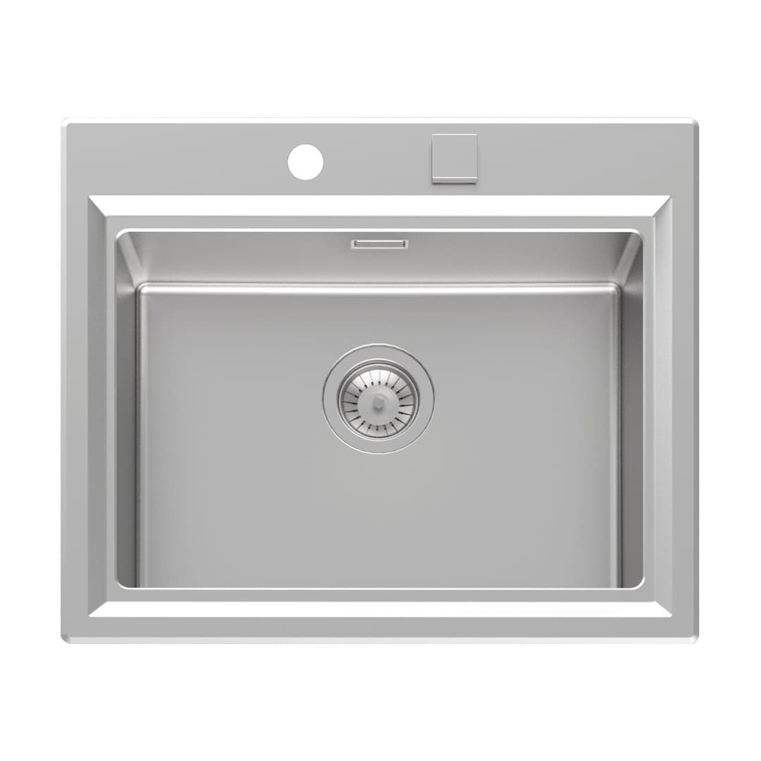 Foster Stripe – Νεροχύτης 1 Γούρνας – Stainless steel (Foster brushed) (4505 050)