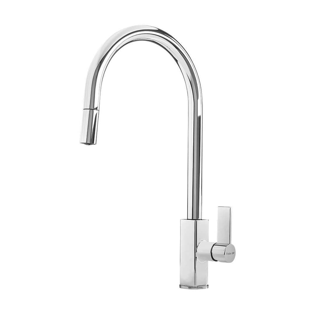 Foster  – Μπαταρία Κουζίνας – με Συρόμενο Ντους – Chrome (8441 030)