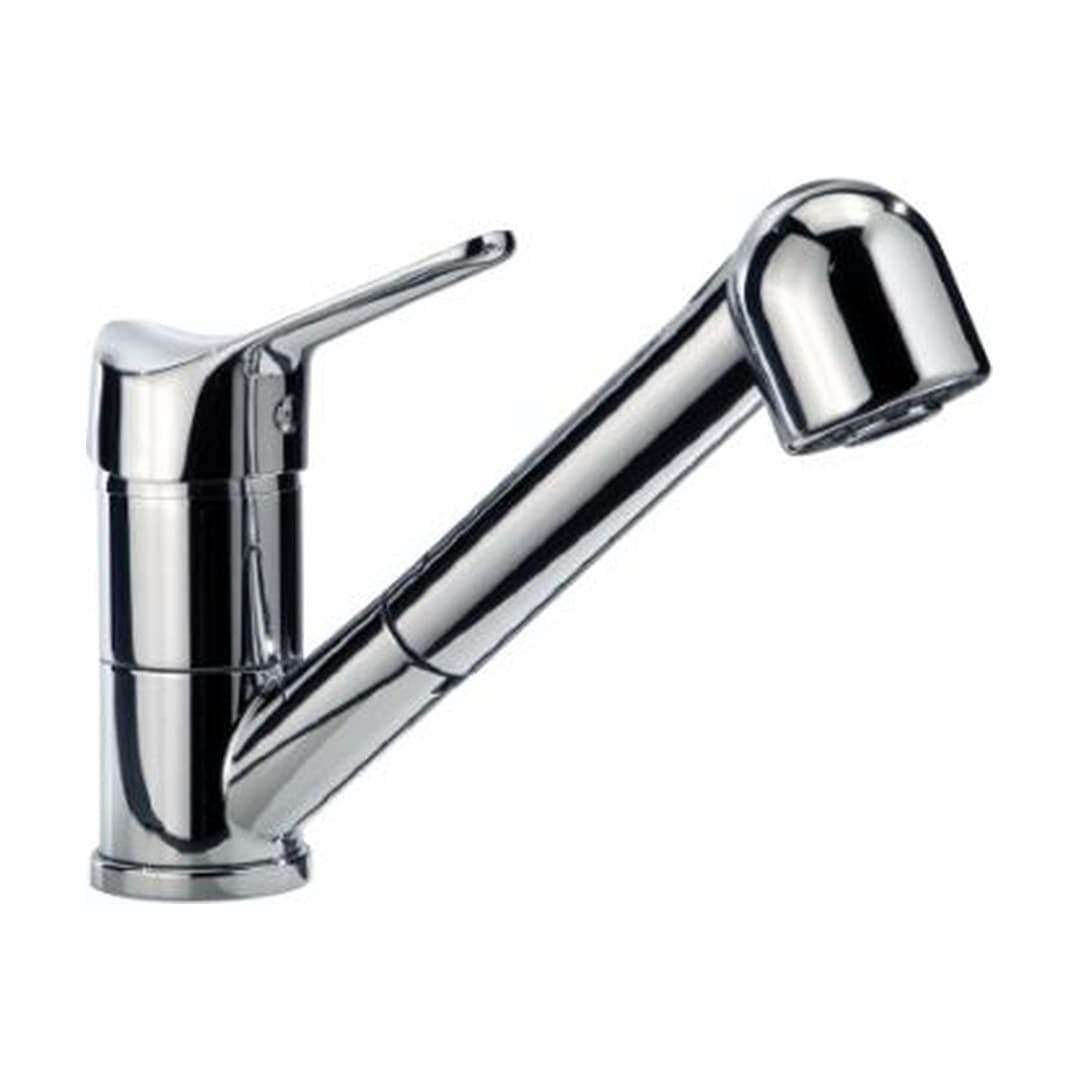 Foster S1000 – Μπαταρία Κουζίνας – με Συρόμενο Ντους – Chrome (8449 500)
