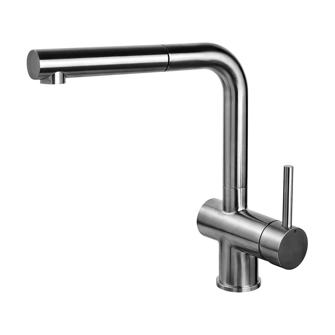 Foster Atomo – Μπαταρία Κουζίνας – με Συρόμενο Ντους – Stainless steel (Satin) (8551 000)