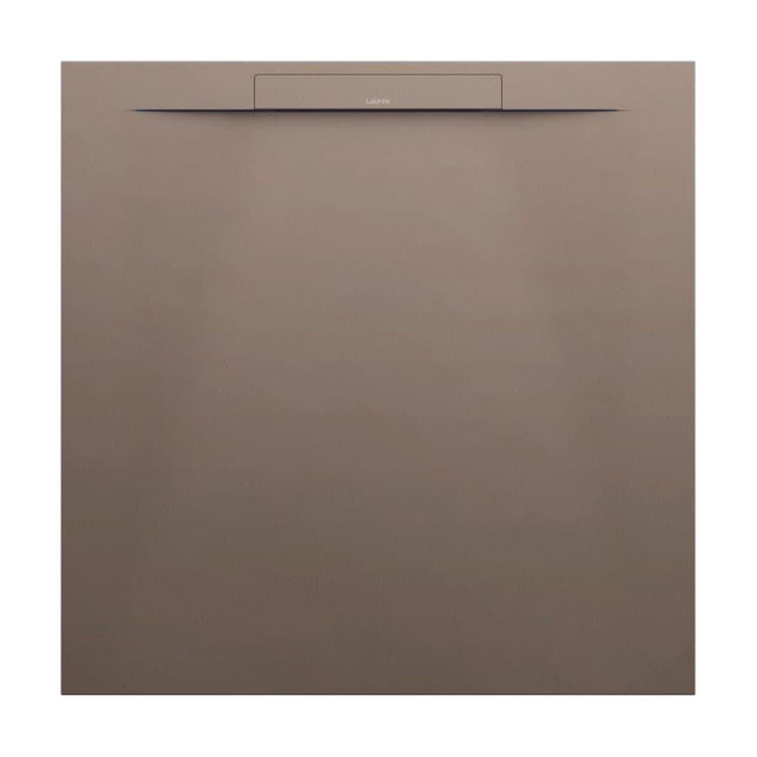 Laufen PRO S – Ντουζιέρα – 900×900 mm, τετράγωνη – Caffè matt structured (H2101801290001)