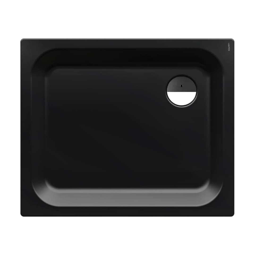 Laufen PLATINA – Ντουζιέρα – 900×750 mm, ύψος 65 mm, ορθογώνια, χαμηλή – Black Matt (H2150137160401)