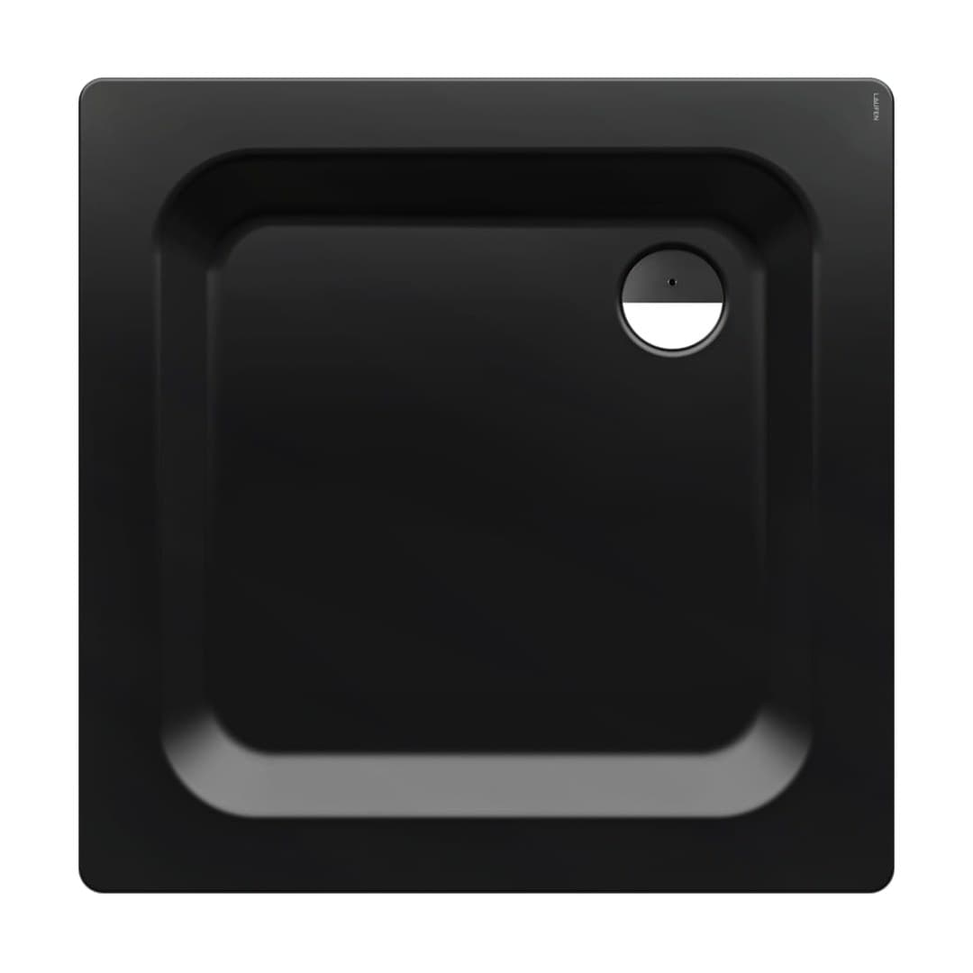 Laufen PLATINA – Ντουζιέρα – 1000×1000 mm, ύψος 65 mm, τετράγωνη, χαμηλή, μοντέλο H215014 – Black Matt (H2150147160401)