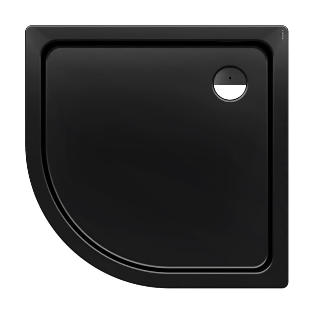 Laufen PLATINA – Ντουζιέρα – 1000×1000 mm, ύψος 65 mm, τετράγωνη, χαμηλή, μοντέλο H215019 – Black Matt (H2150197160401)