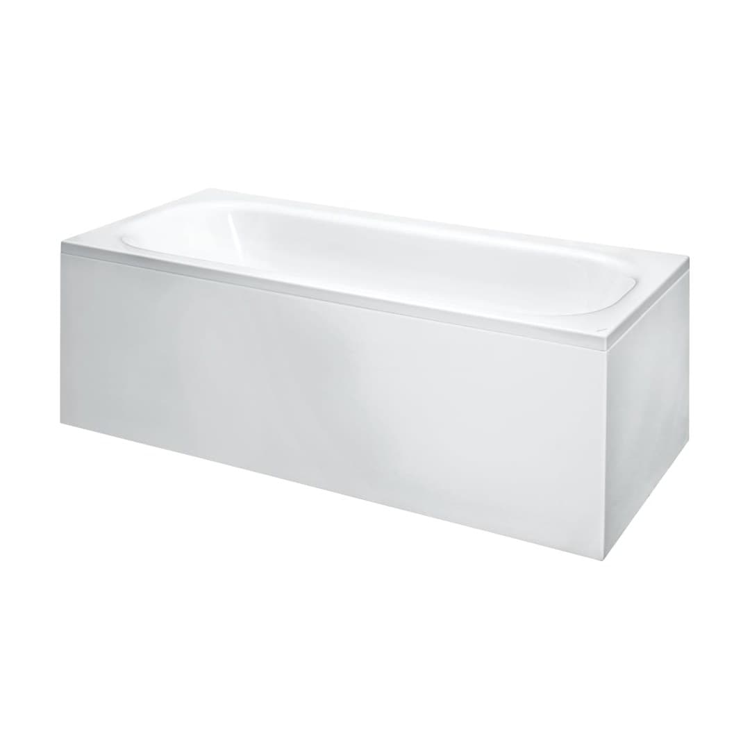 Laufen SOLUTIONS – Μπανιέρα – 1700×750 mm, γωνιακή, αριστερή, δεξιά, κεντρική αποχέτευση, With L panel right hand – White (H2235360000001)