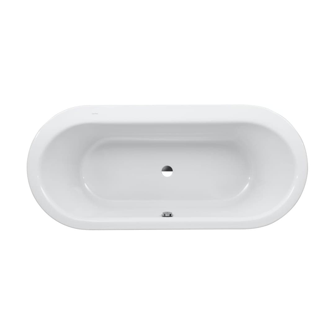 Laufen SOLUTIONS – Μπανιέρα – 1800×800 mm, οβάλ, ένθετη – White (H2245100000001)