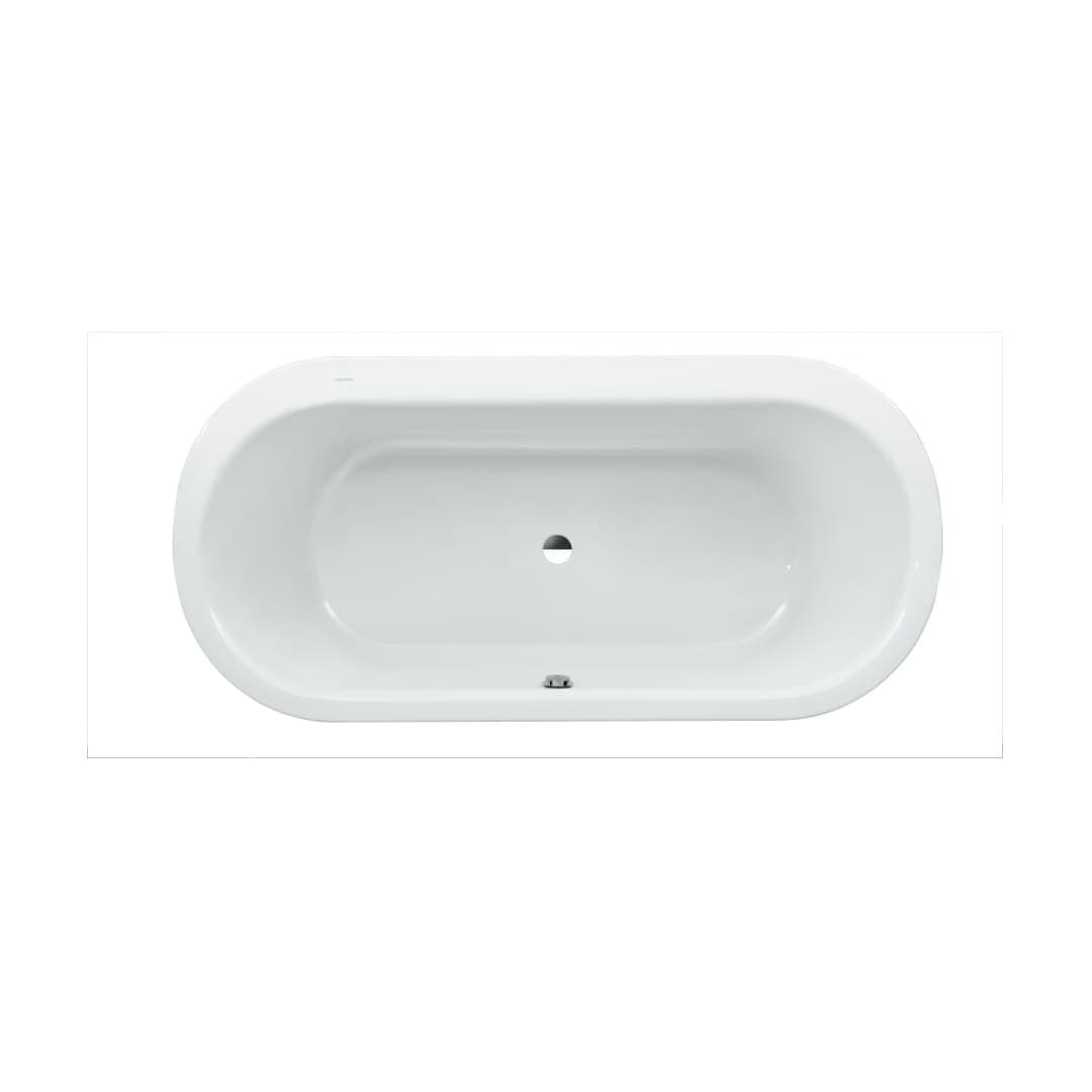 Laufen SOLUTIONS – Μπανιέρα – 1900×900 mm, οβάλ, ένθετη – White (H2255100000001)