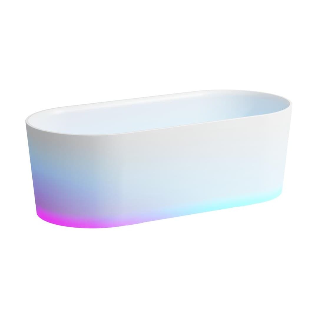 Laufen VAL – Μπανιέρα – 1600×750 mm – White translucent (H230282T006171)