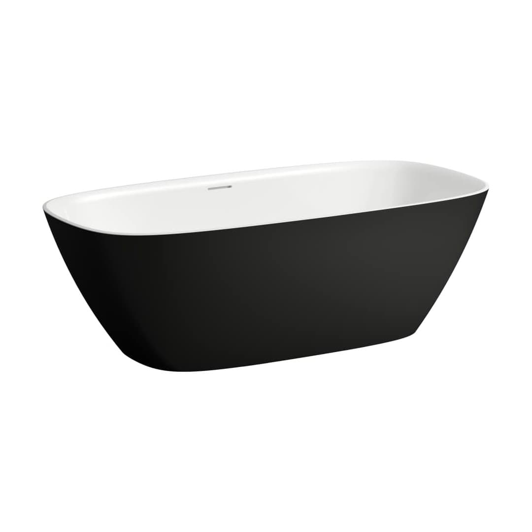 Laufen INO – Μπανιέρα – 1700×750 mm – Outside black matt/inside white matt (H2313020650001)