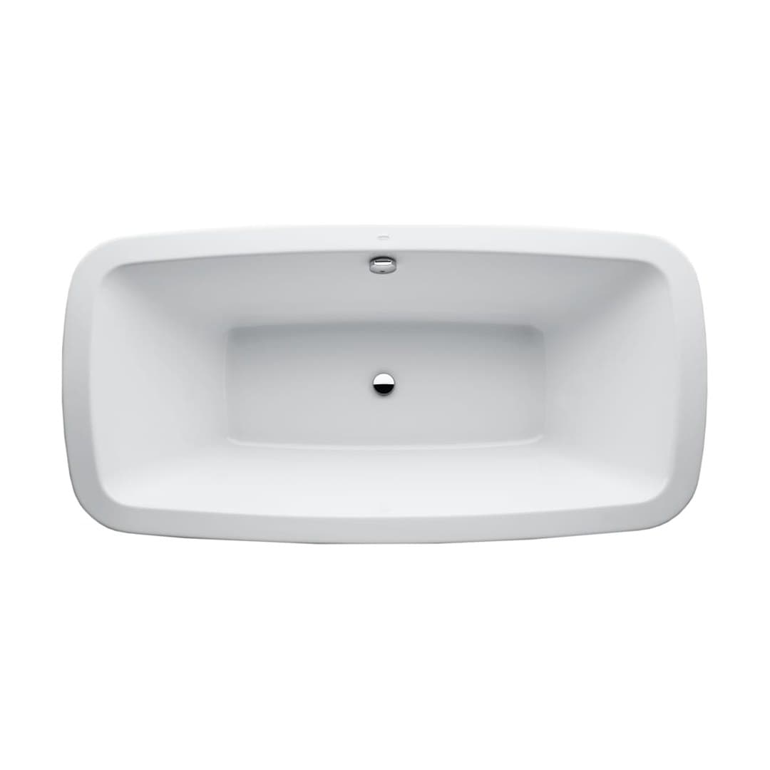 Laufen PALOMBA COLLECTION – Μπανιέρα – 1800×900 mm, κεντρική αποχέτευση – White (H2328010000001)