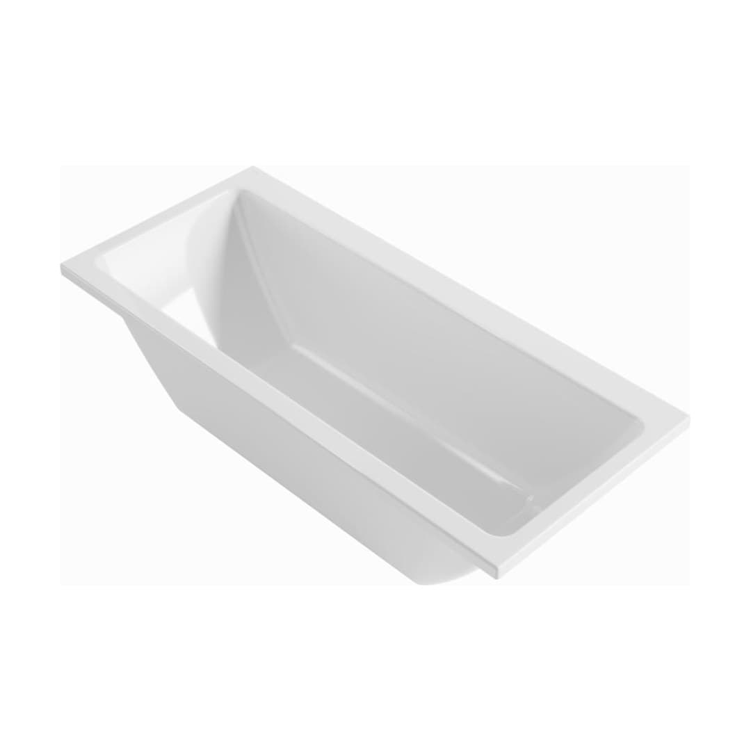 Laufen PRO – Μπανιέρα – 1800×800 mm, ένθετη, κεντρική αποχέτευση – White (H2329500000001)